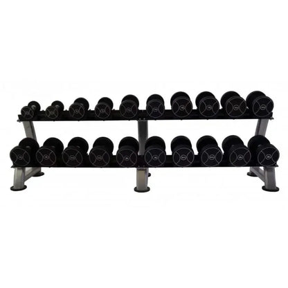 PU Hantel-Satz | 2Kg - 60Kg | PU Kompakt-Hanteln | 2Kg Abstufung |