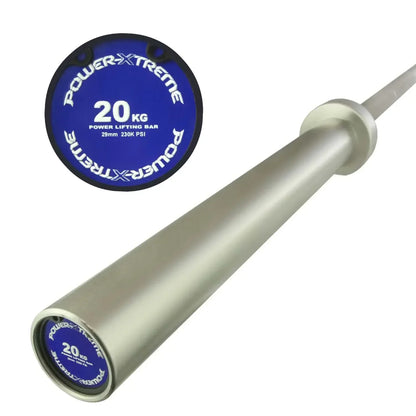 Power-Xtreme 20kg Power Lifting Bar, 29mm, für Krafttraining & Fitnessstudio