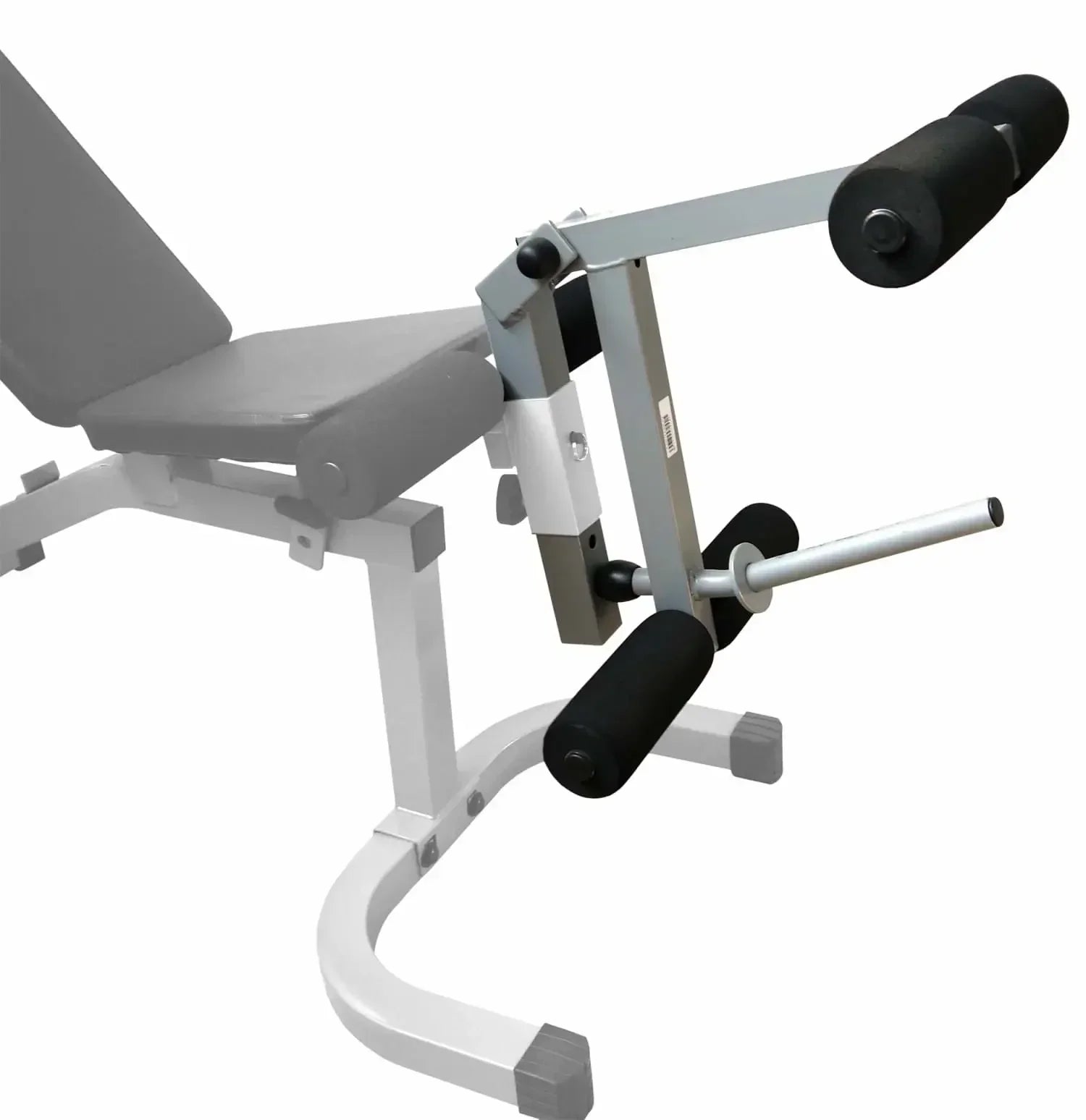 Hantelbank mit Beinbeuger für Homegym & Studio - Fitness-Kraftgerät mit verstellbarer Rückenlehne