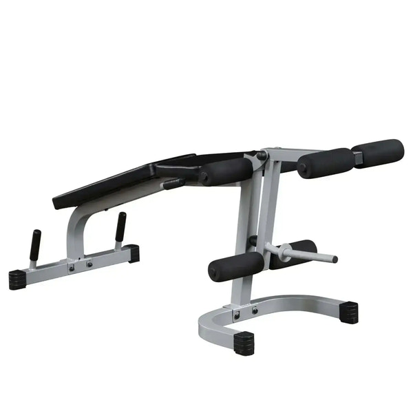 Verstellbare Hantelbank für Homegym mit Rückenlehne und Griffen, ideal für Krafttraining und Fitness