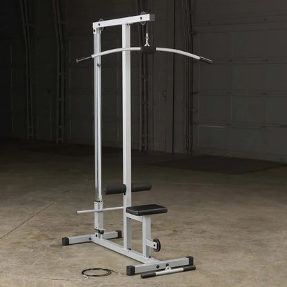 Kraftstation mit Latzug und Hantelbank für Homegym & Studio – Fitness-Kraftgerät für effektives Training
