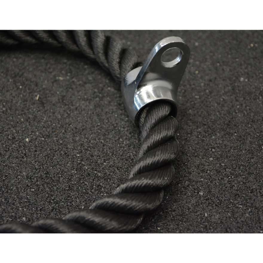 Power-Xtreme Trizeps Seil aus Nylon, 70 oder 100 cm, TR-20 / TR-100 – Ansicht 3