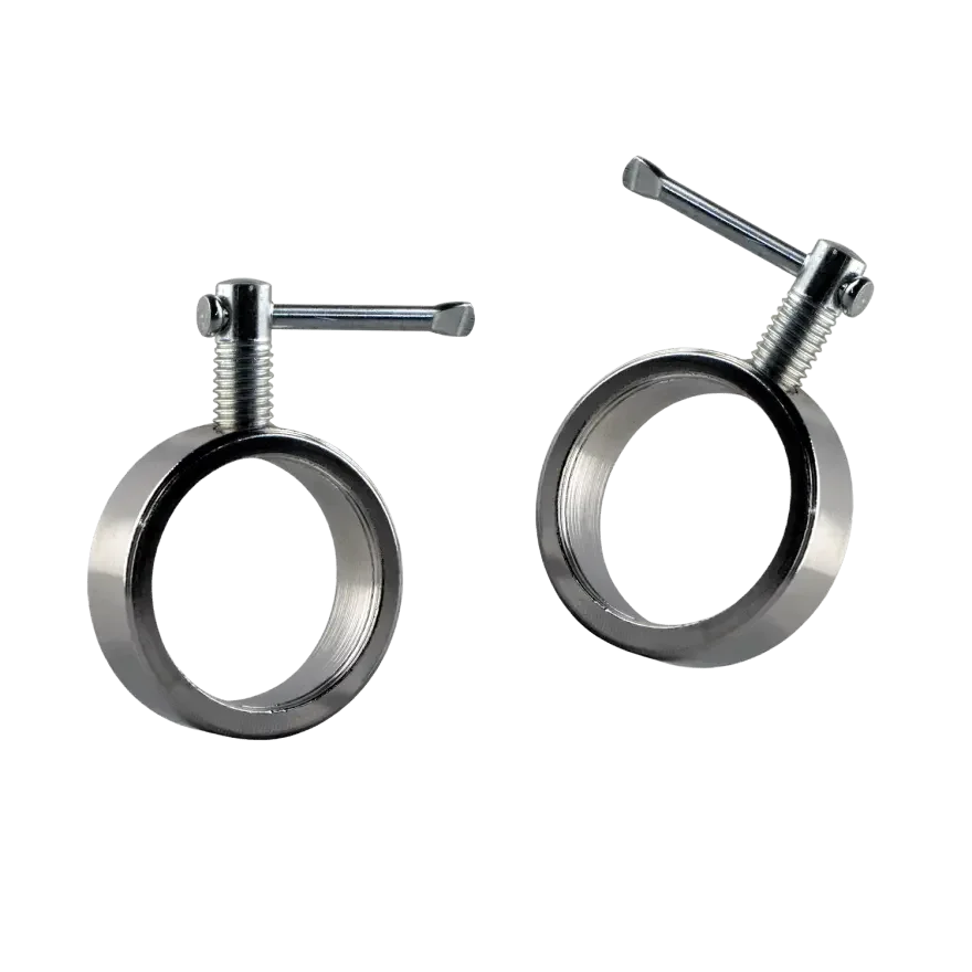 Metall-Ringe mit Klemmhebeln für Fitnessgeräte und Kraftstationen