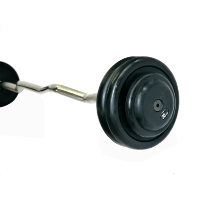 30 kg Kurzhantel mit schwarzen Gewichten für Krafttraining und Homegym