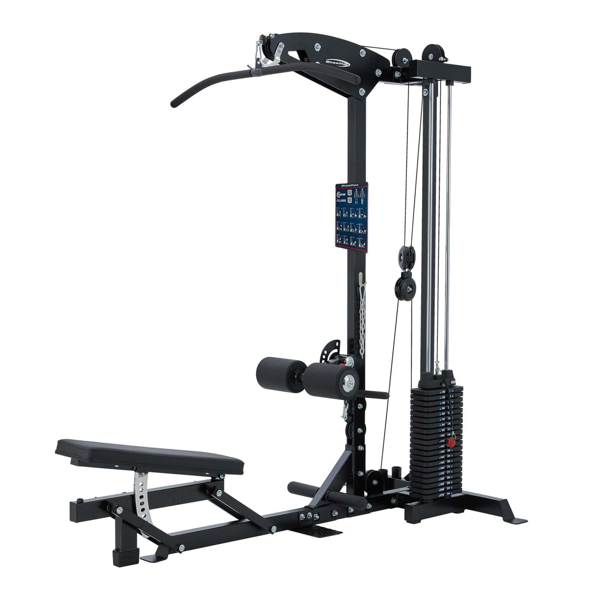 Steelflex CLLM88 Latzug und Ruderstation, Ansicht 2